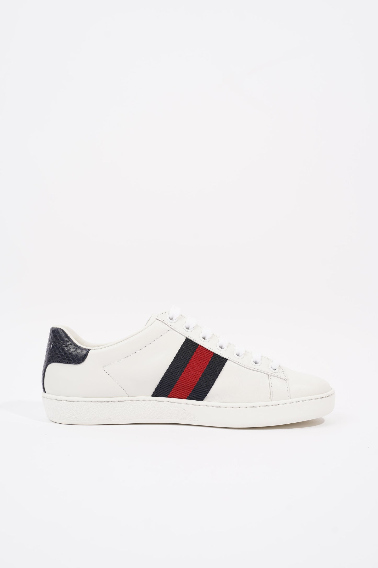 Gucci Ace White / Navy / Red Leather EU 36 UK 3
