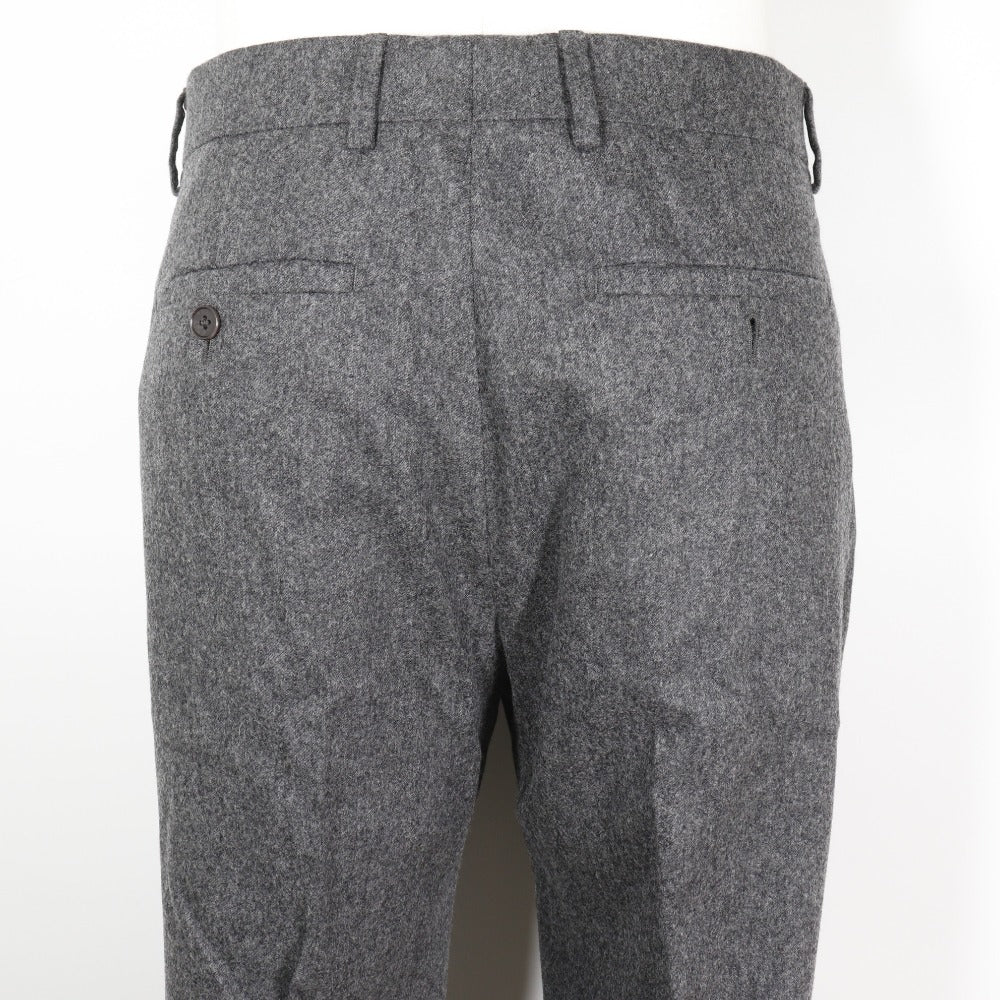HERMES Pants wool gray mens 42 Used