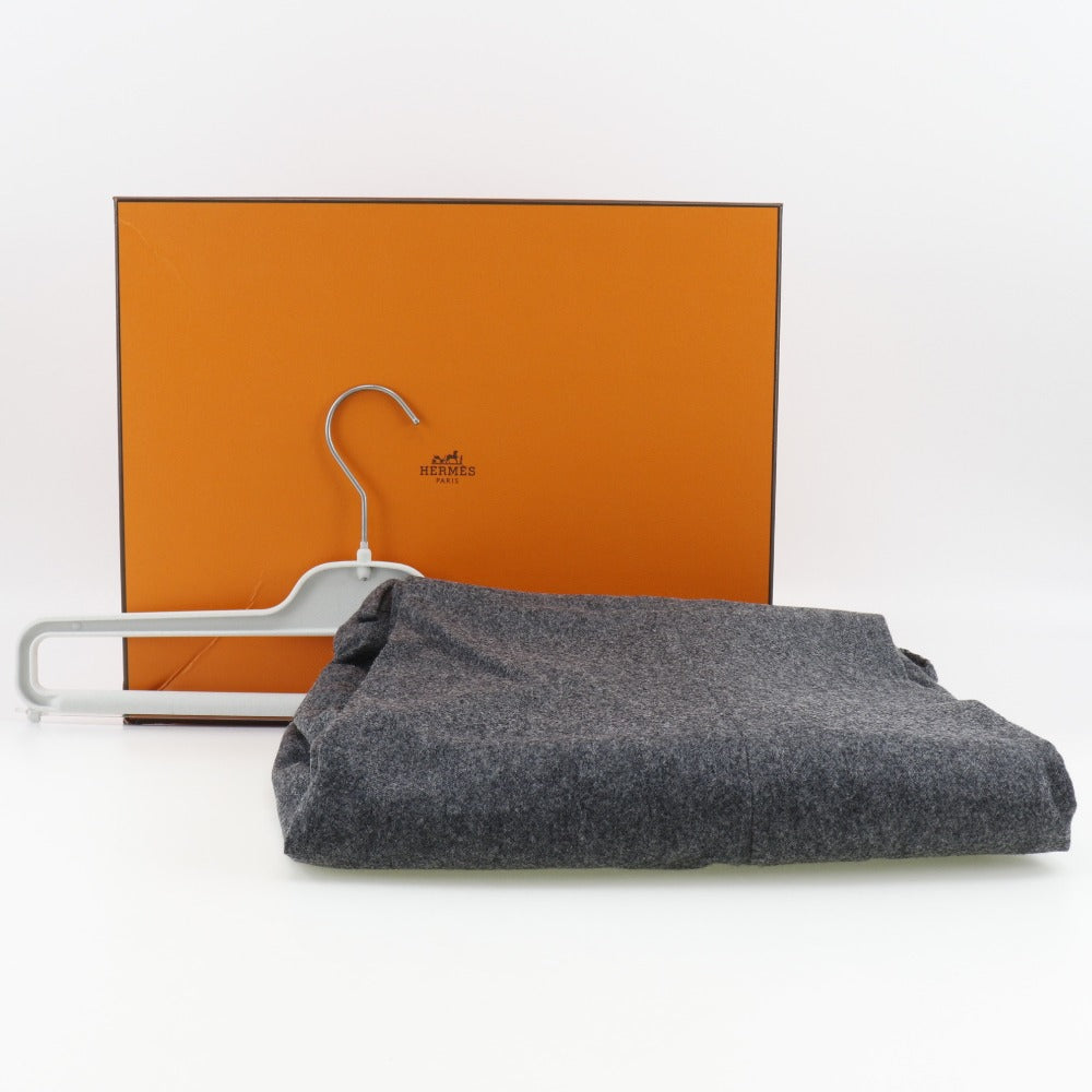 HERMES Pants wool gray mens 42 Used