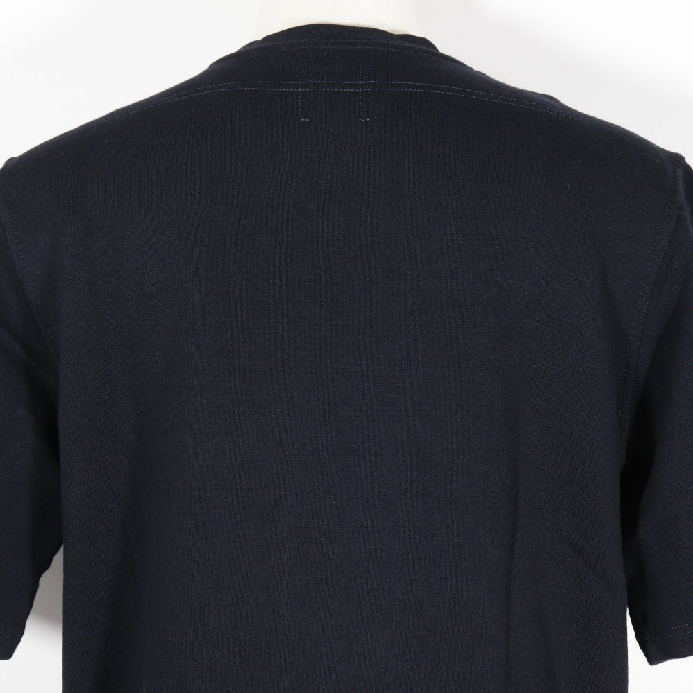 HERMES sweat cotton black Short sleeve mens S Used