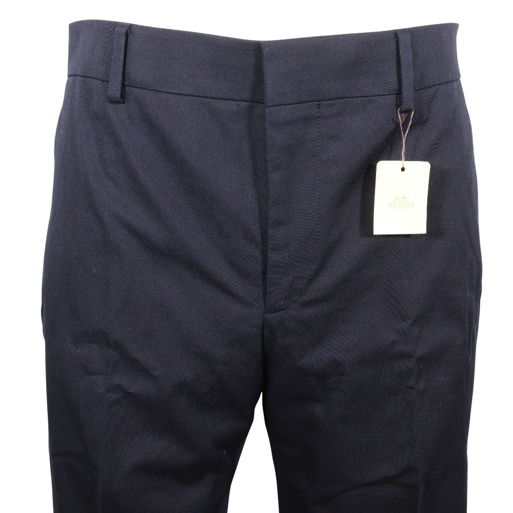 HERMES Pants H835210H40142 cotton Navy blue mens 42 Used