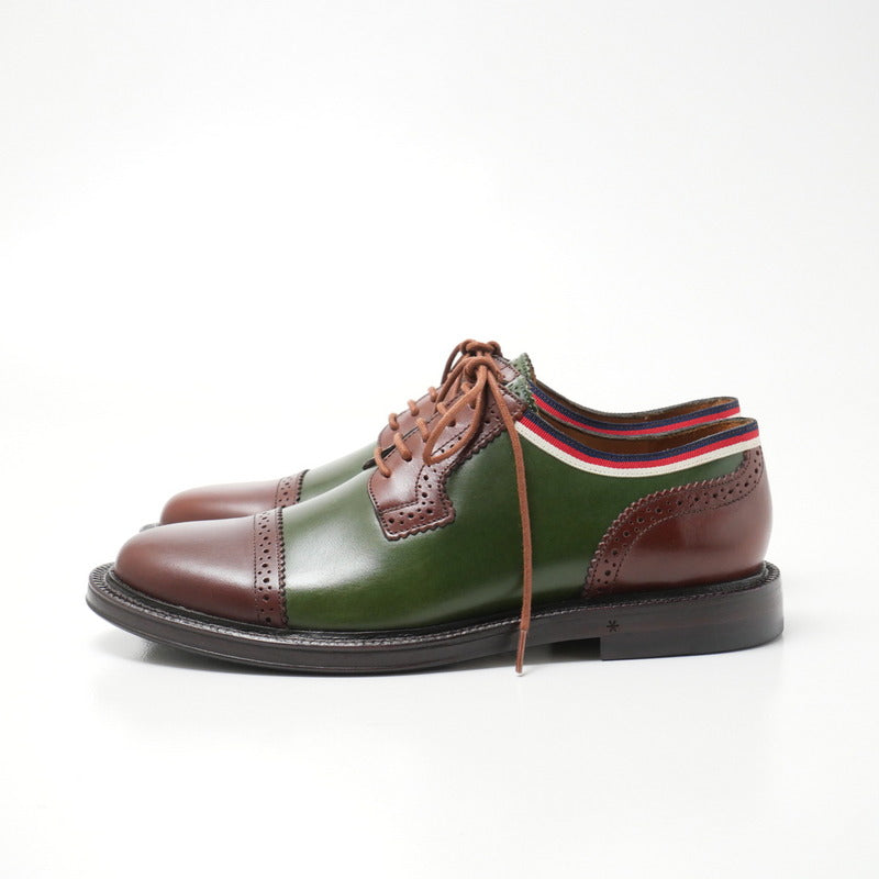 GUCCI Other shoes 496259 leather Green / brown 5
