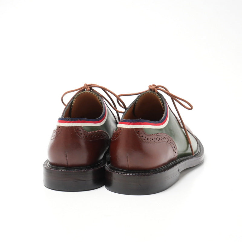 GUCCI Other shoes 496259 leather Green / brown 5