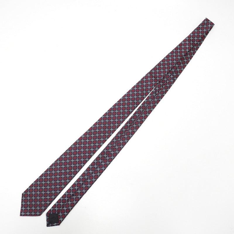 GUCCI tie silk Navy / Red