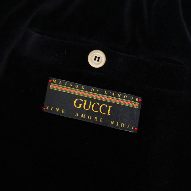GUCCI Shorts 595537 Velor black S