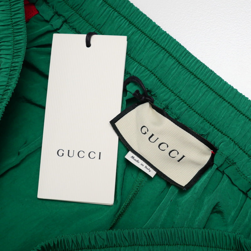 GUCCI Pants 573276 Nylon green S