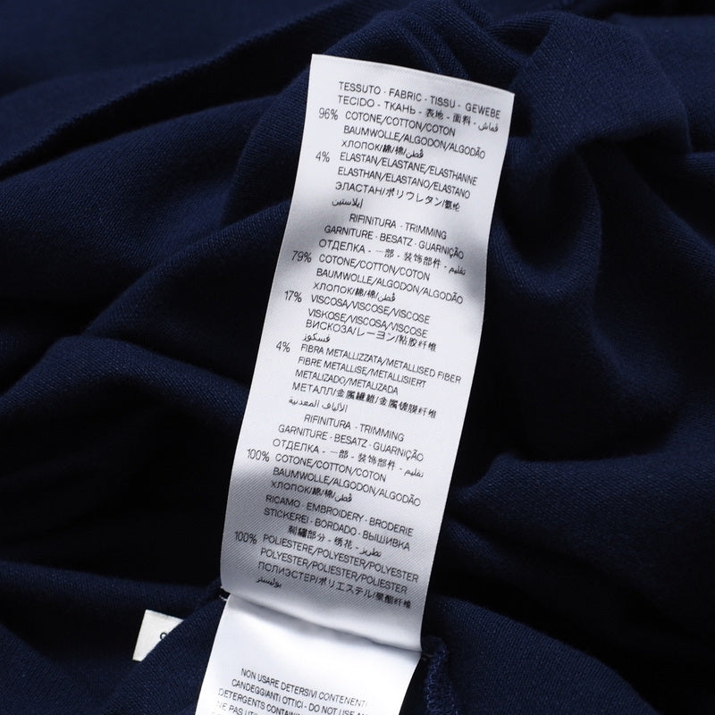 GUCCI one piece cotton Navy 12