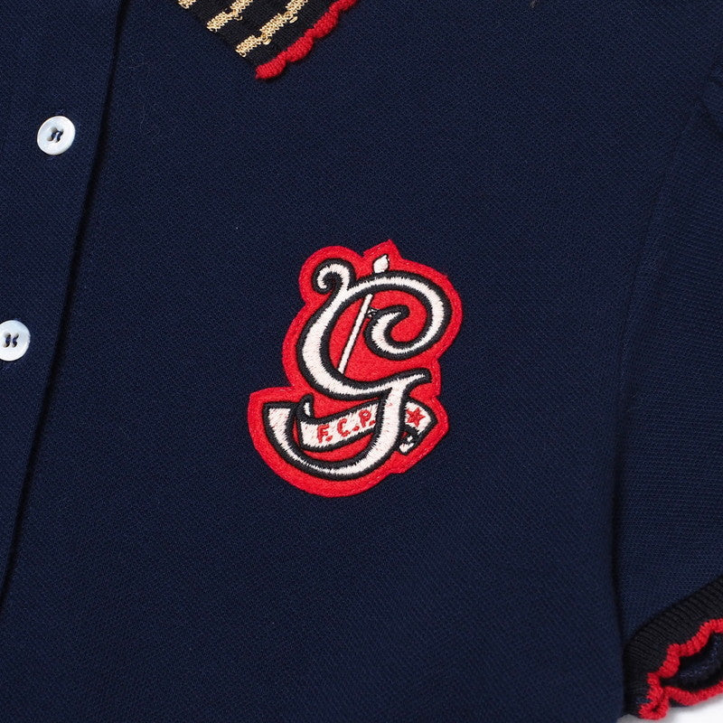 GUCCI one piece cotton Navy 12