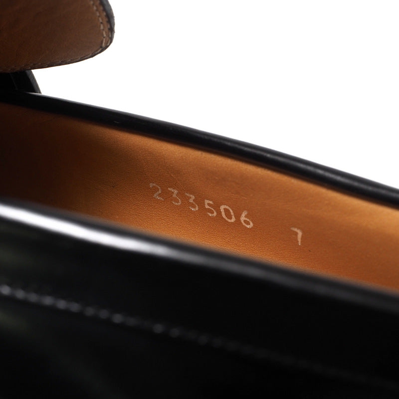 GUCCI loafers 233506 leather black 7