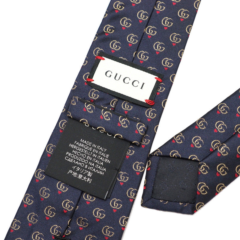 GUCCI tie silk Navy