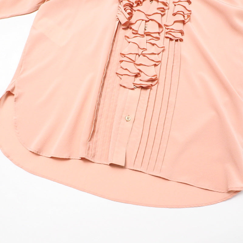 GUCCI blouse 544889 silk pink 42