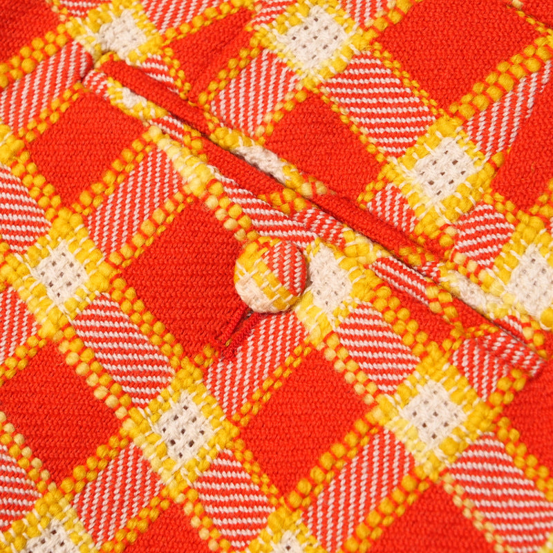 GUCCI Shorts 609574 tweed Orange x yellow 42