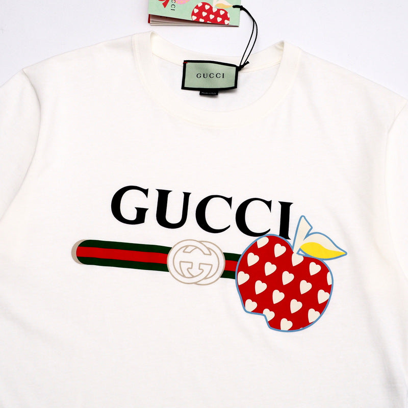 GUCCI Short sleeve T-shirt 548334XJDNC cotton Ivory XS（170/88A）