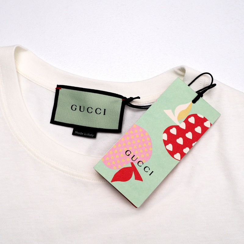 GUCCI Short sleeve T-shirt 548334XJDNC cotton Ivory XS（170/88A）