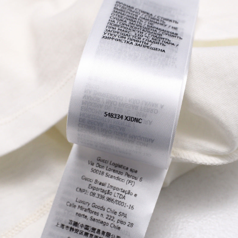 GUCCI Short sleeve T-shirt 548334XJDNC cotton Ivory XS（170/88A）