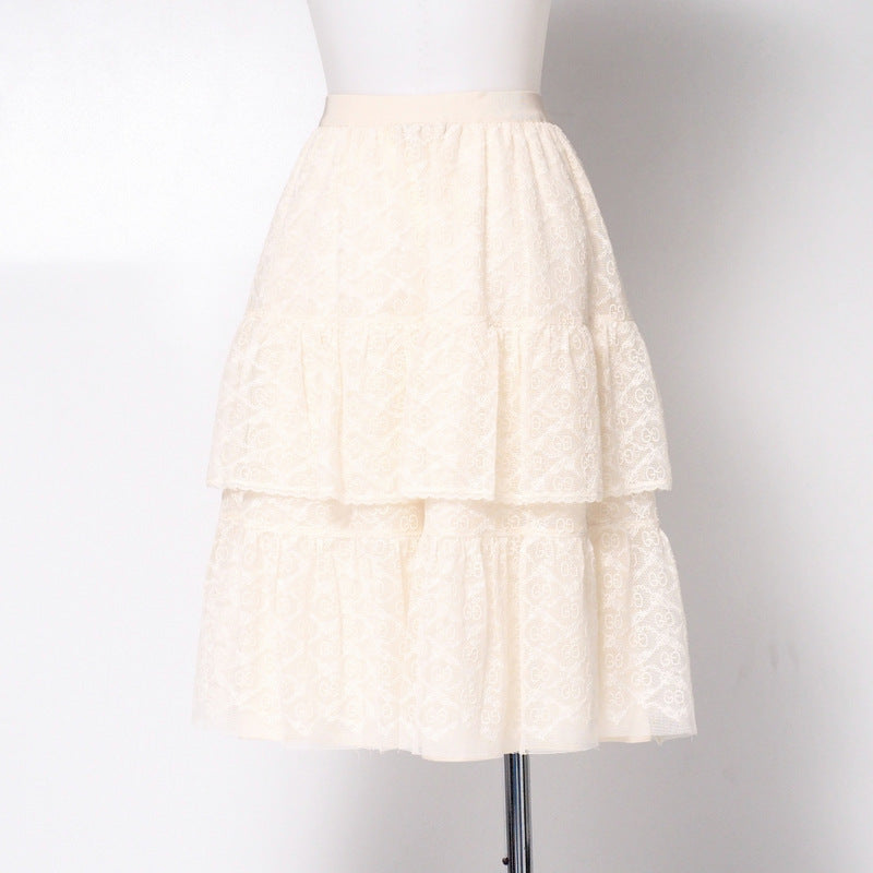 GUCCI Mini skirt 657779 race Ivory 10