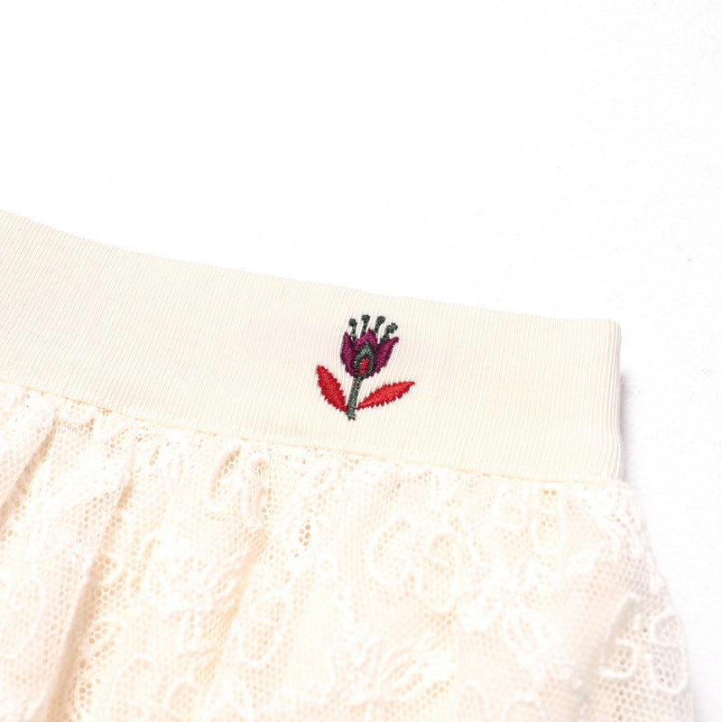 GUCCI Mini skirt 657779 race Ivory 10