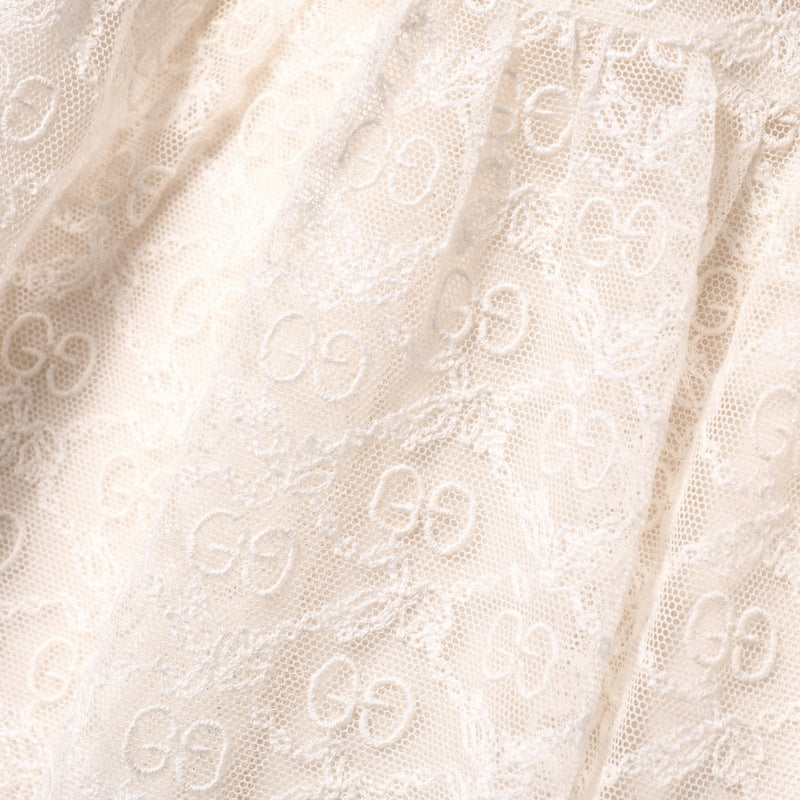 GUCCI Mini skirt 657779 race Ivory 10