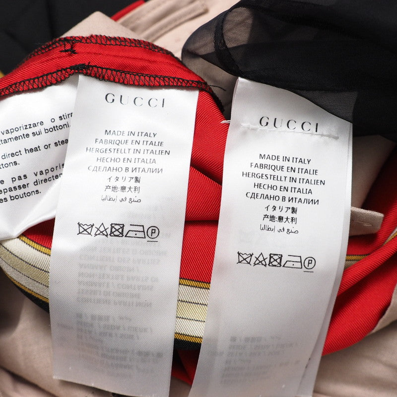 GUCCI setup 550968/545289 silk Black / red 40