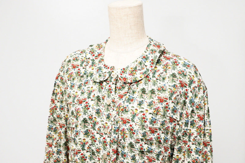 GUCCI one piece 633291 Rayon Beige/Green/Red/Yellow 42（170/92Y）