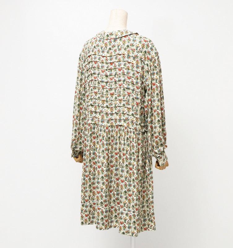 GUCCI one piece 633291 Rayon Beige/Green/Red/Yellow 42（170/92Y）