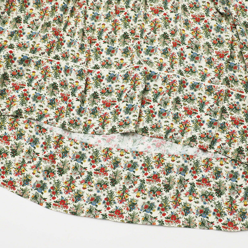 GUCCI one piece 633291 Rayon Beige/Green/Red/Yellow 42（170/92Y）