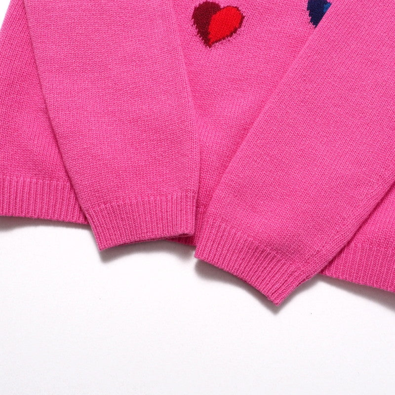GUCCI sweater 579956 wool pink S