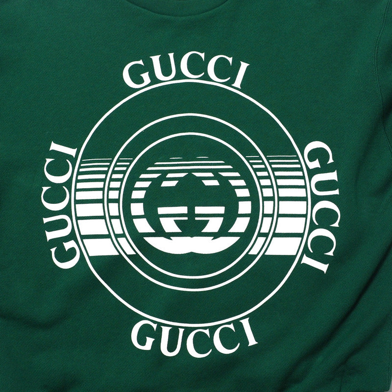 GUCCI sweat 631695 sweat green XS（160/84Y）