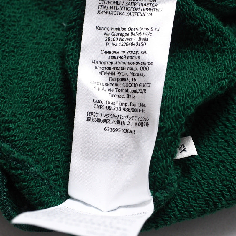 GUCCI sweat 631695 sweat green XS（160/84Y）