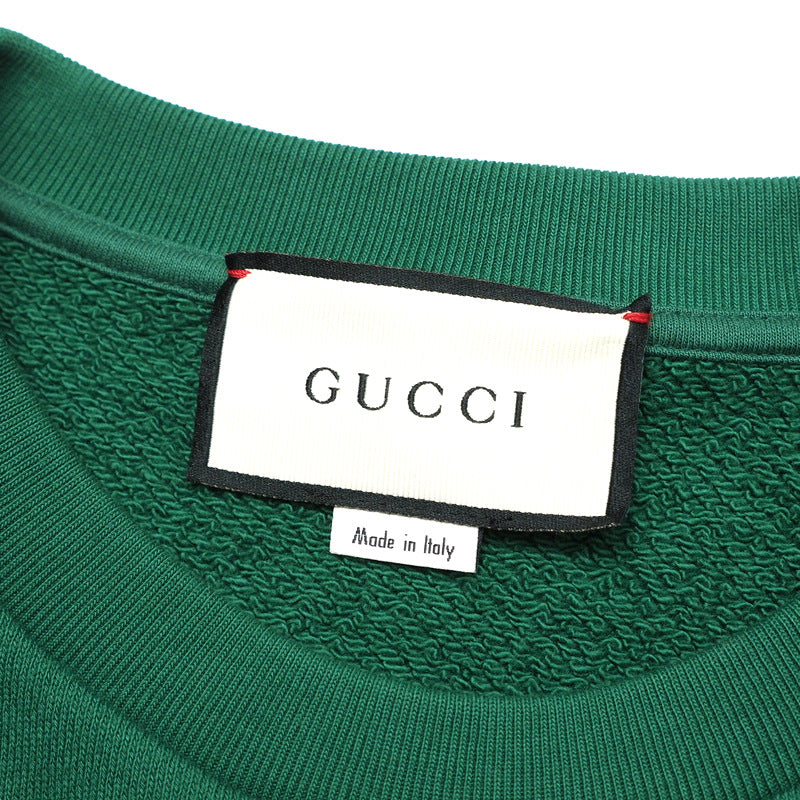 GUCCI sweat 631695 sweat green XS（160/84Y）
