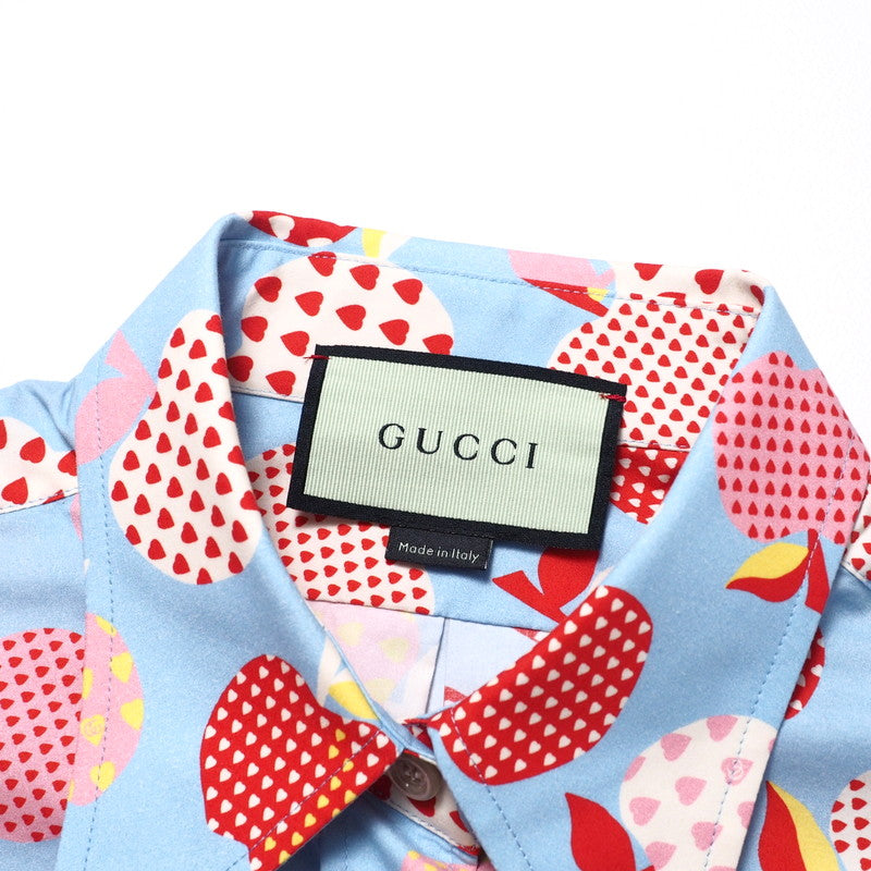GUCCI one piece 663365 cotton Light blue 40