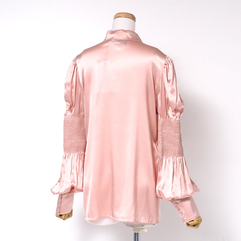 GUCCI blouse 642390 silk pink 42