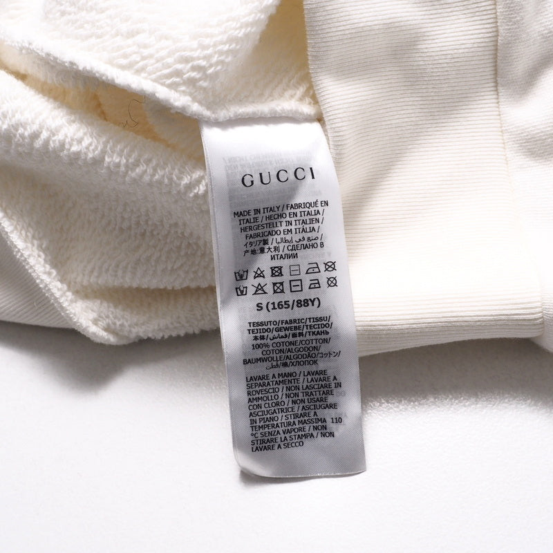GUCCI sweat 617964 cotton white S
