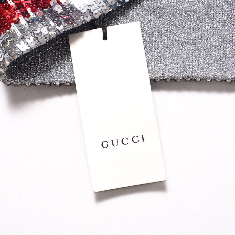 GUCCI sweater 514521 knit Silver / Gold S