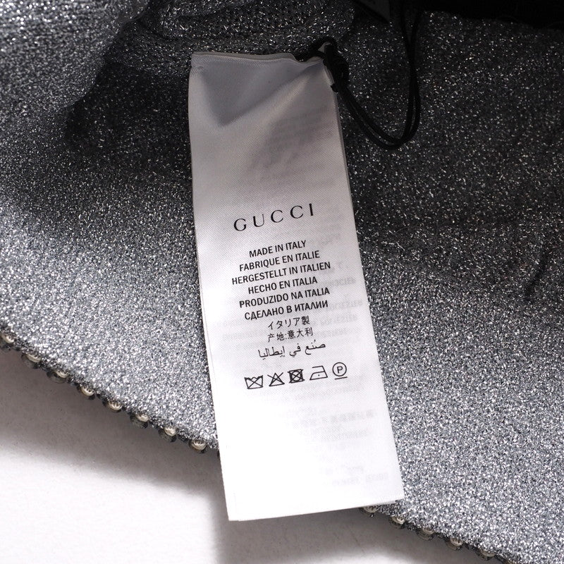 GUCCI sweater 514521 knit Silver / Gold S
