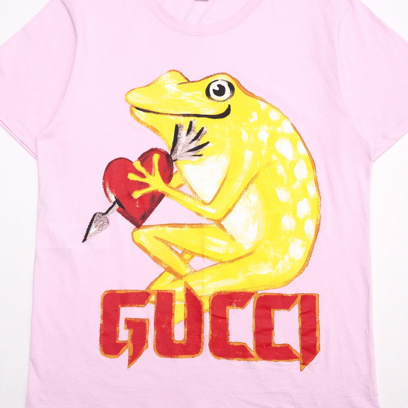 GUCCI Short sleeve T-shirt cotton pink M