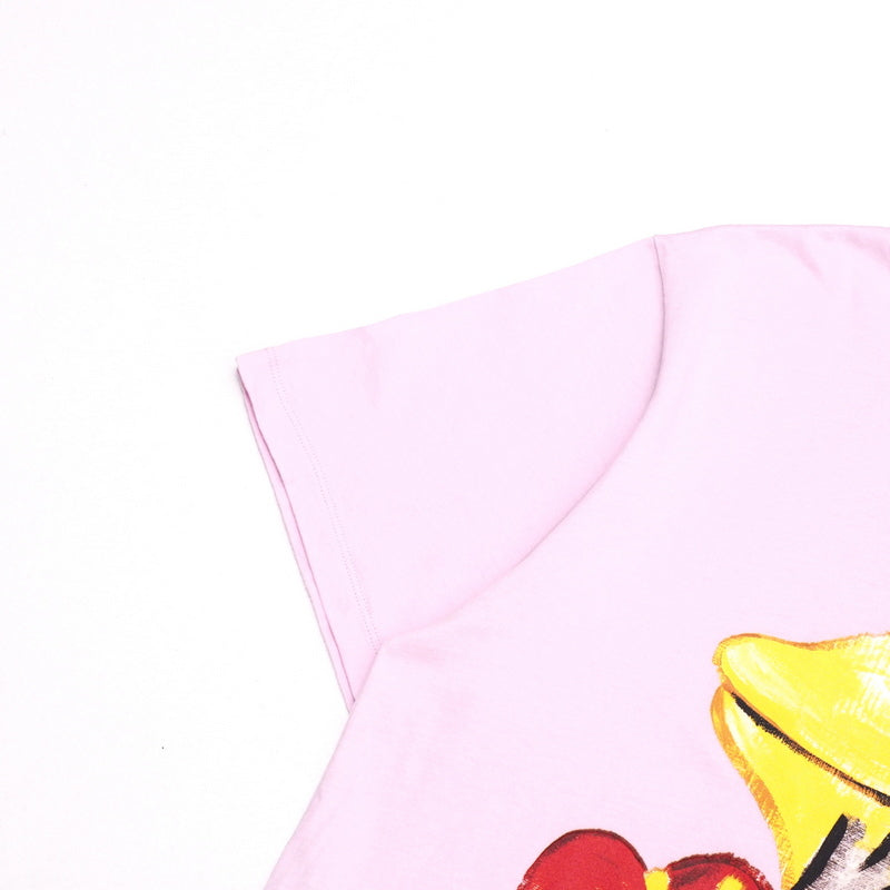 GUCCI Short sleeve T-shirt cotton pink M