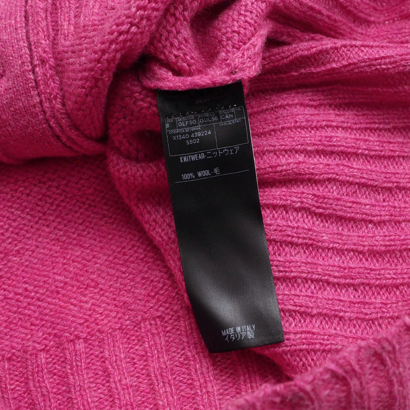 GUCCI cardigan 439224 wool pink M