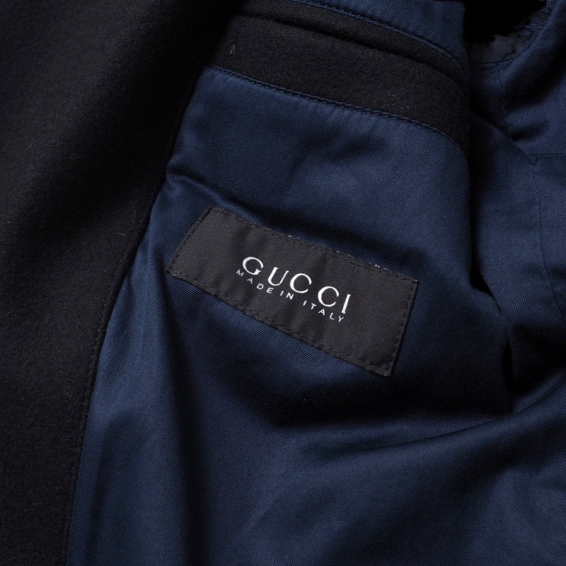 GUCCI Duffel coat 247184 wool Navy 44