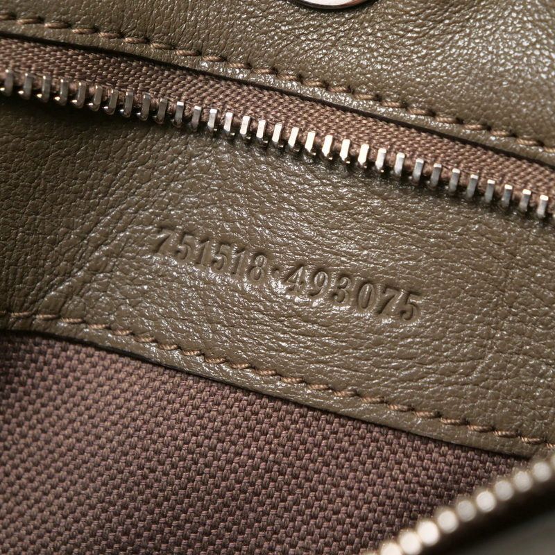 GUCCI Handbag 751518 leather Khaki type