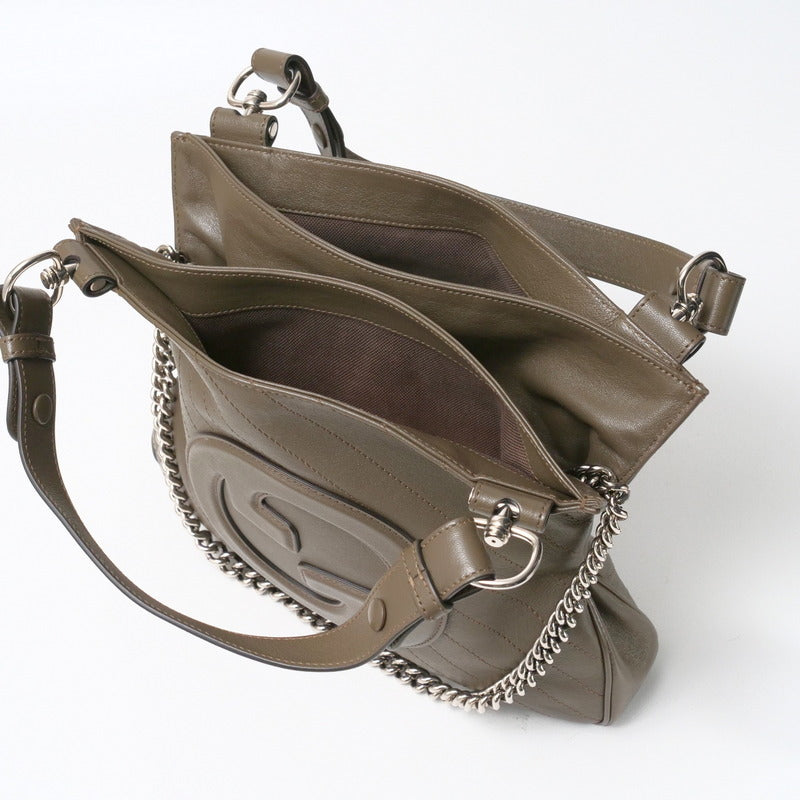 GUCCI Handbag 751518 leather Khaki type