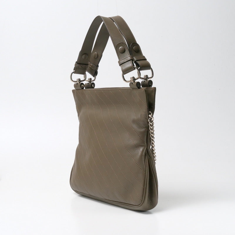GUCCI Handbag 751518 leather Khaki type