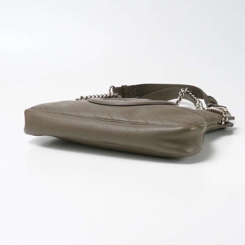 GUCCI Handbag 751518 leather Khaki type