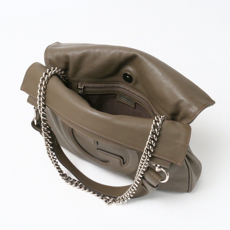 GUCCI Handbag 751518 leather Khaki type