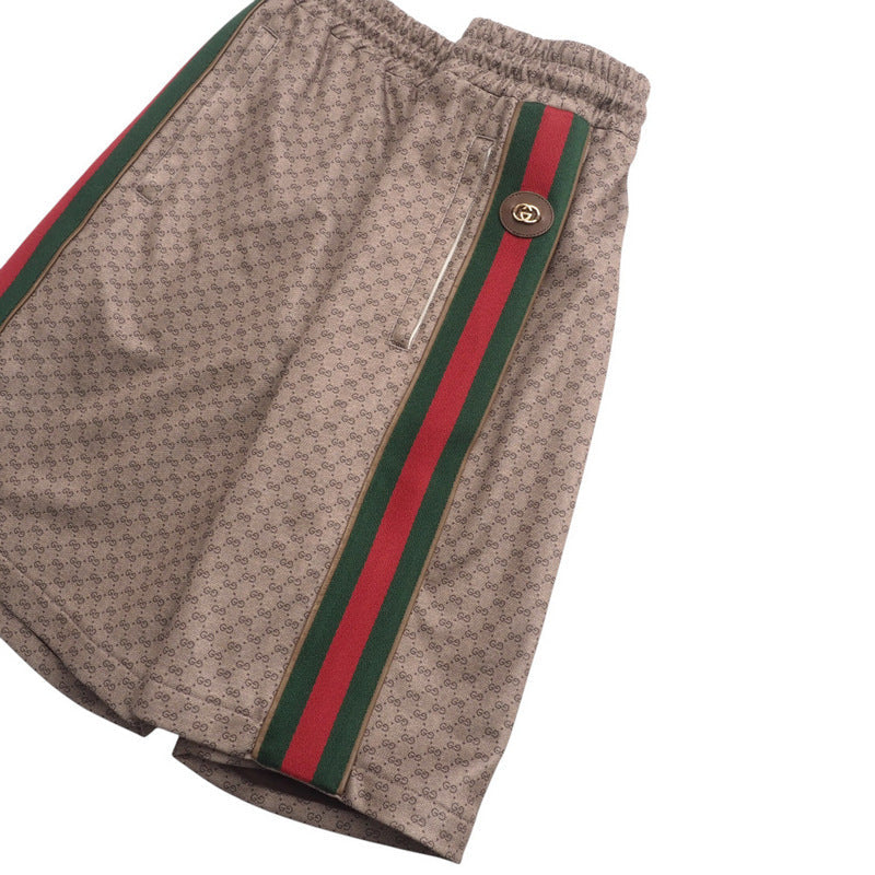 GUCCI Shorts 654762 sweat Brown S