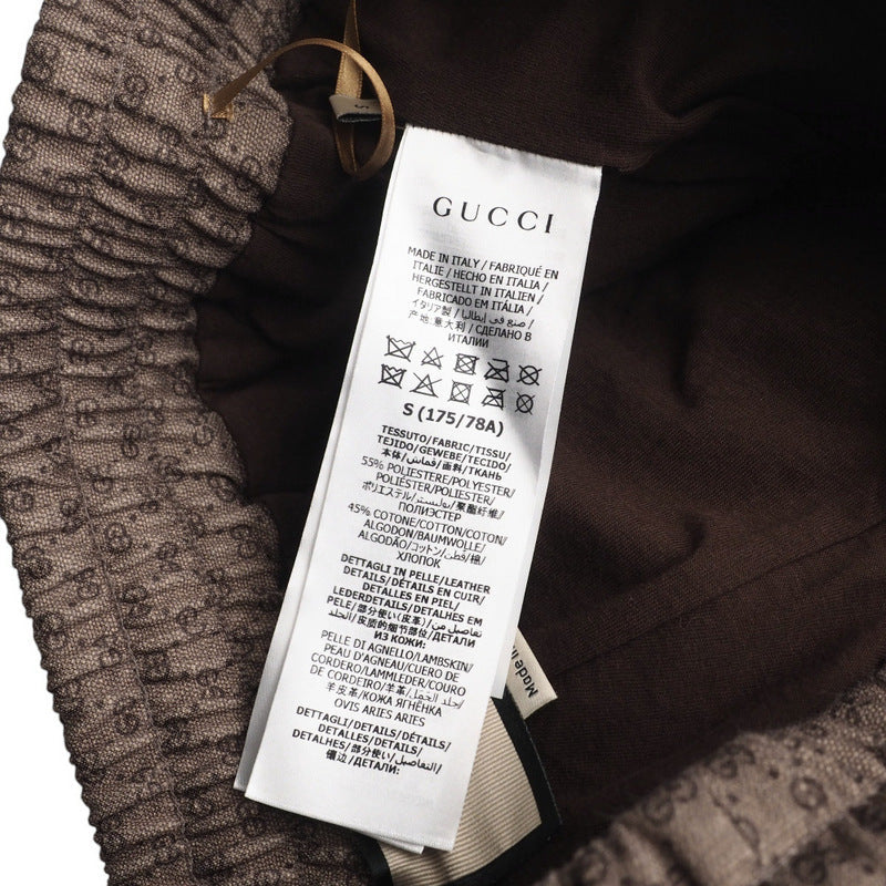 GUCCI Shorts 654762 sweat Brown S