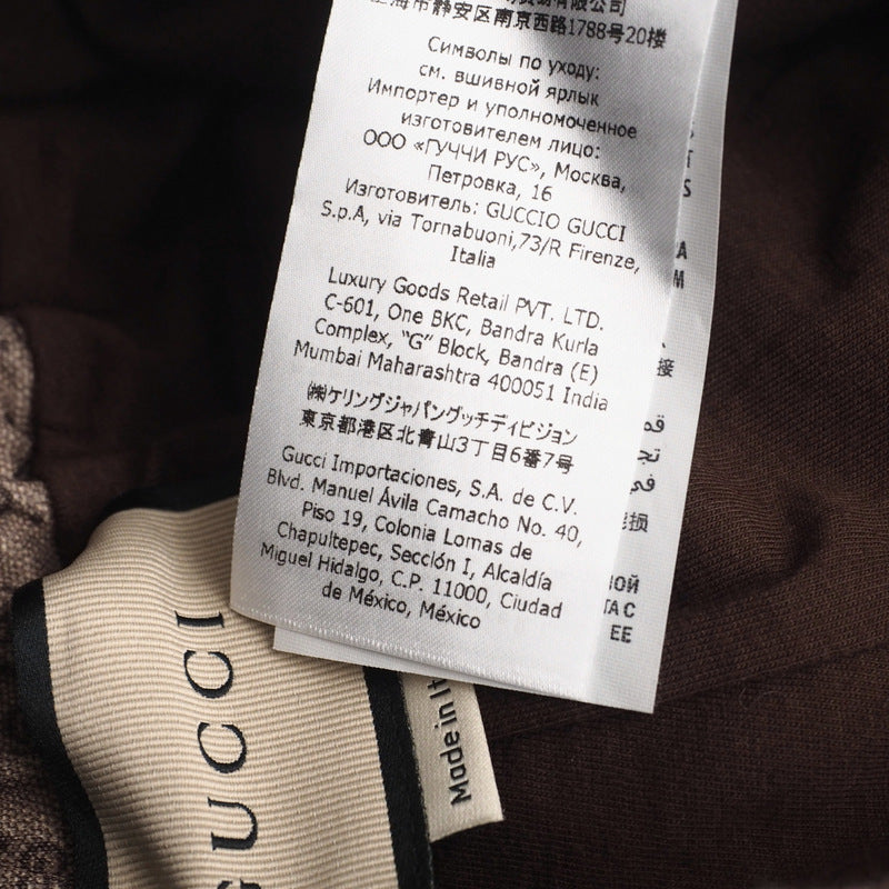 GUCCI Shorts 654762 sweat Brown S