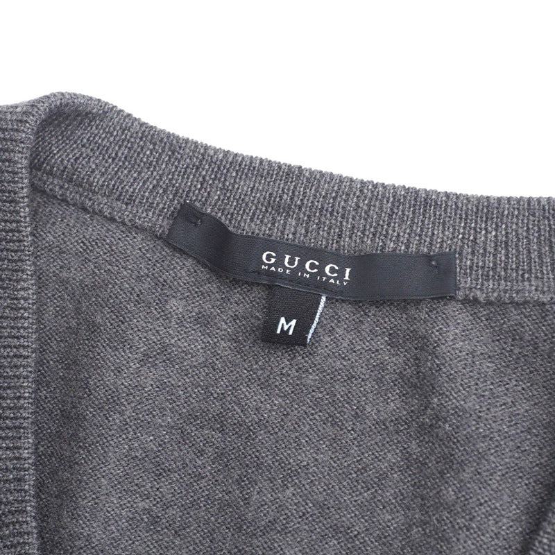 GUCCI sweater knit gray M