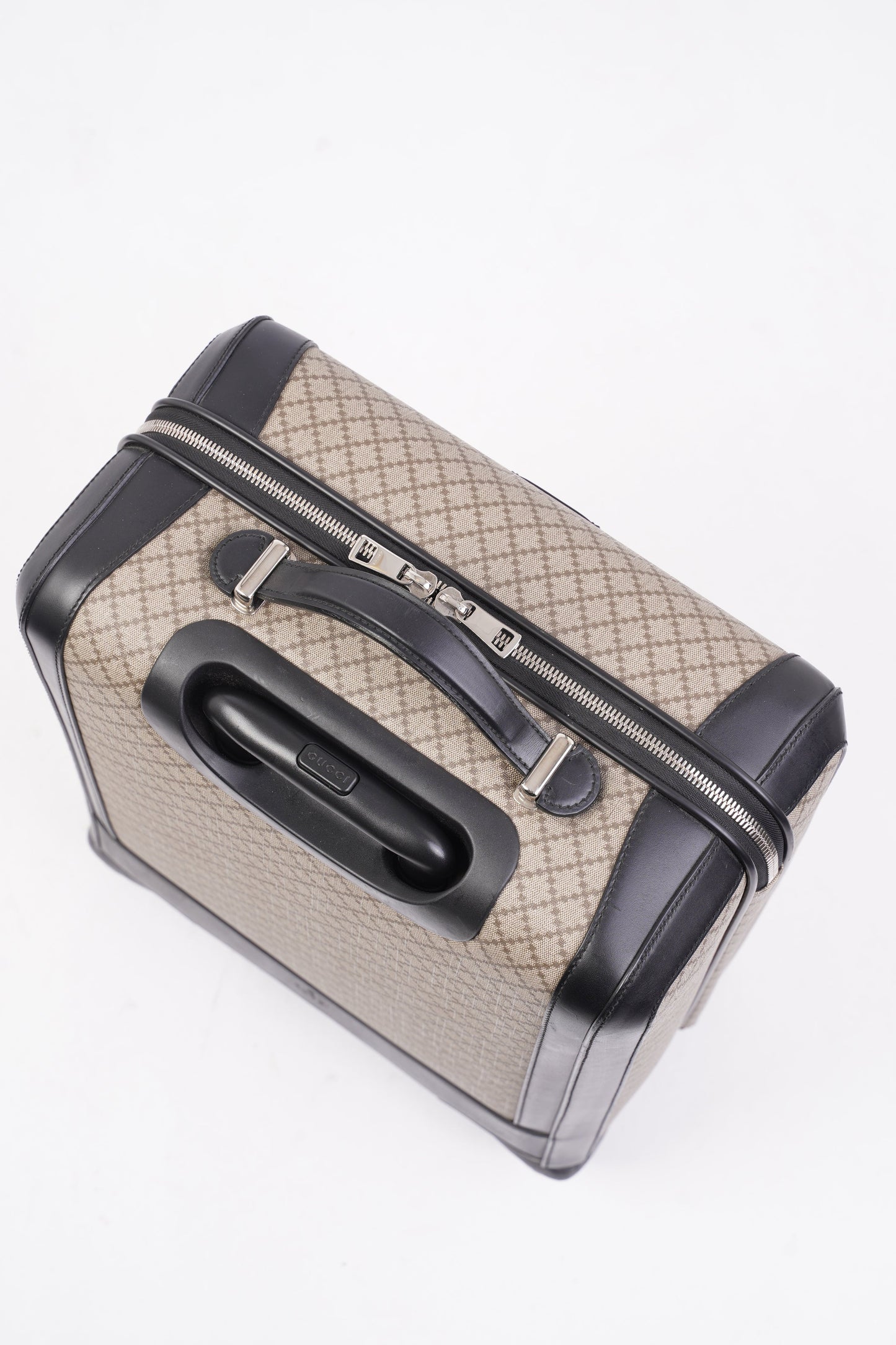 Gucci Diamante Carry On Suitcase Supreme Coated Canvas