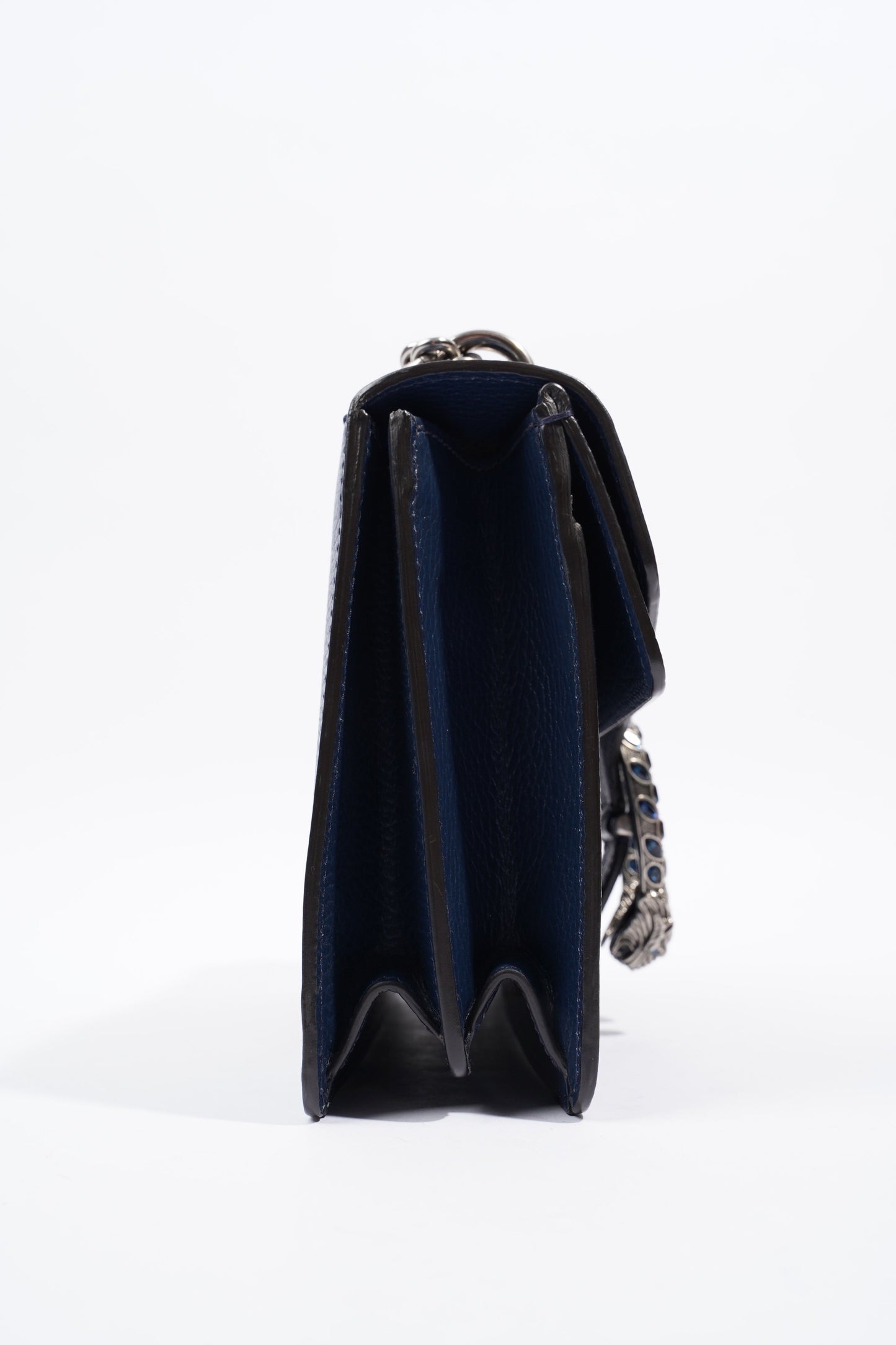 Gucci Dionysus Navy Leather Small